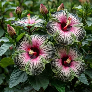 Гибискус Амбер Лайт купить по цене от 490р. в интернет-магазине «Посадика» с доставкой почтой в в Тебердае и по всей России – [изображение №1].